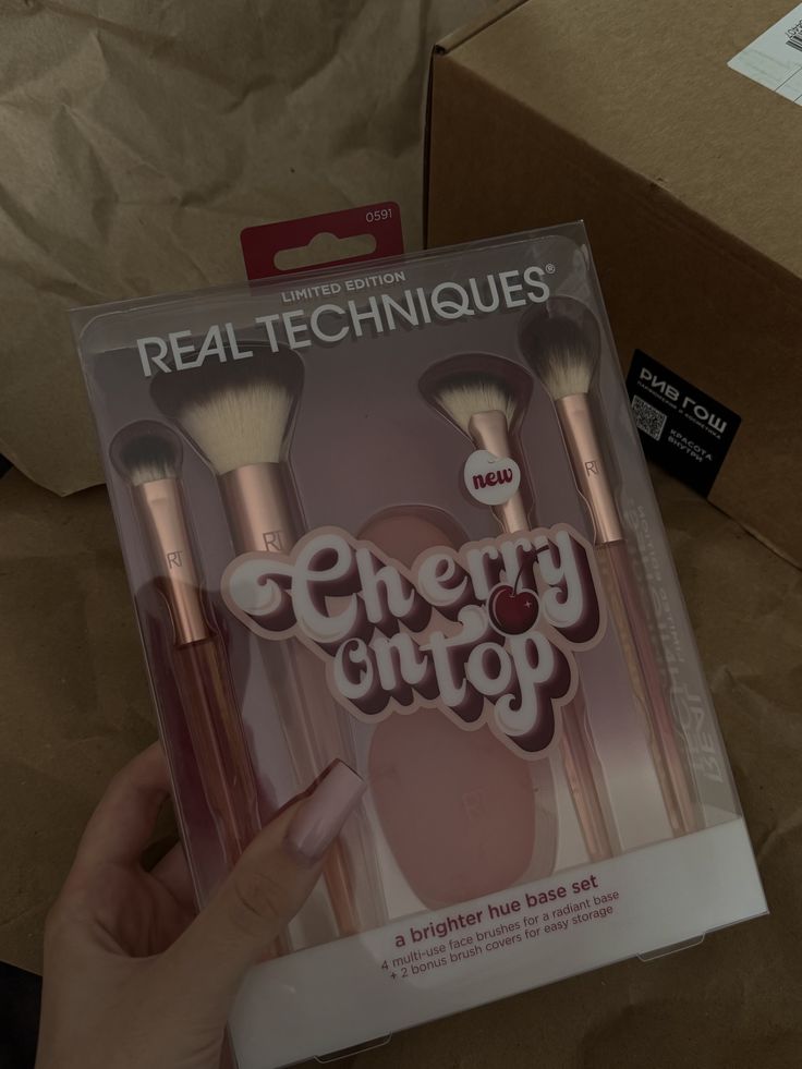 Real Techniques 6 Piece Cherry on Top Set